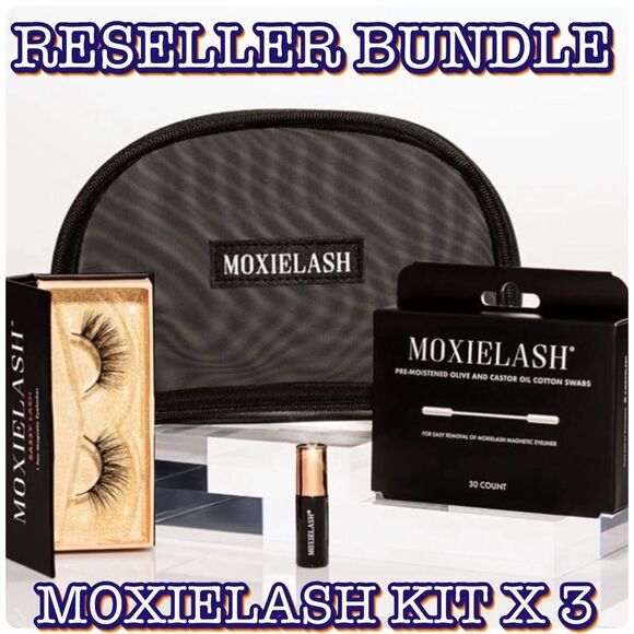 RESELLER BUNDLE OF 3 MOXIELASH SASSY BUNDLES NWT - Picture 1 of 14